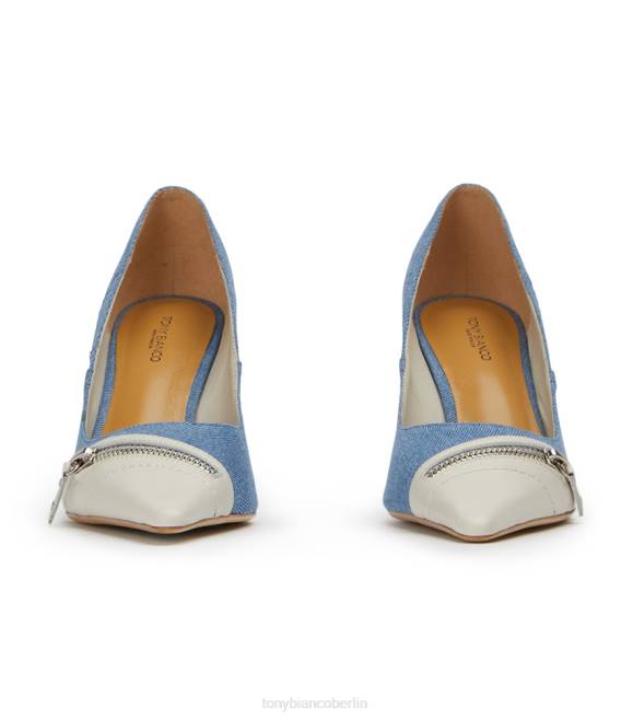 niedrige Absätze| de Tony Bianco Frauen Schwanenabsätze gewaschener Denim 4624266